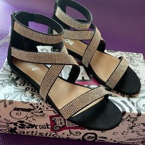 Brash - Black Sandals Size 7.5